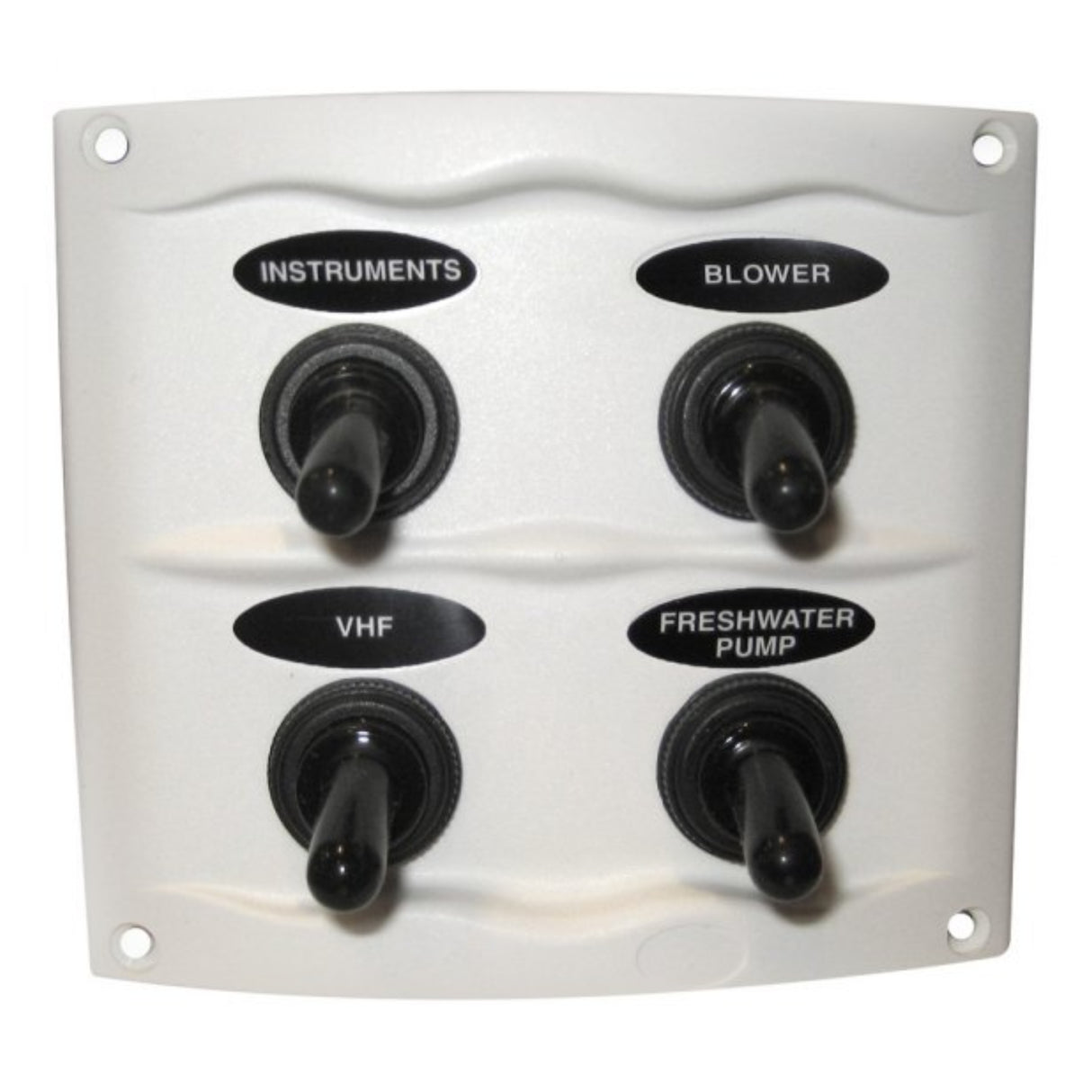 BEP Compact Marine Waterproof Panel 4 Switch White - PROTEUS MARINE STORE
