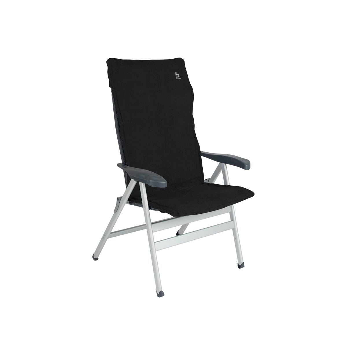 Bo-Camp Chair Cover M Universal Padded Terry Cloth Anthracite