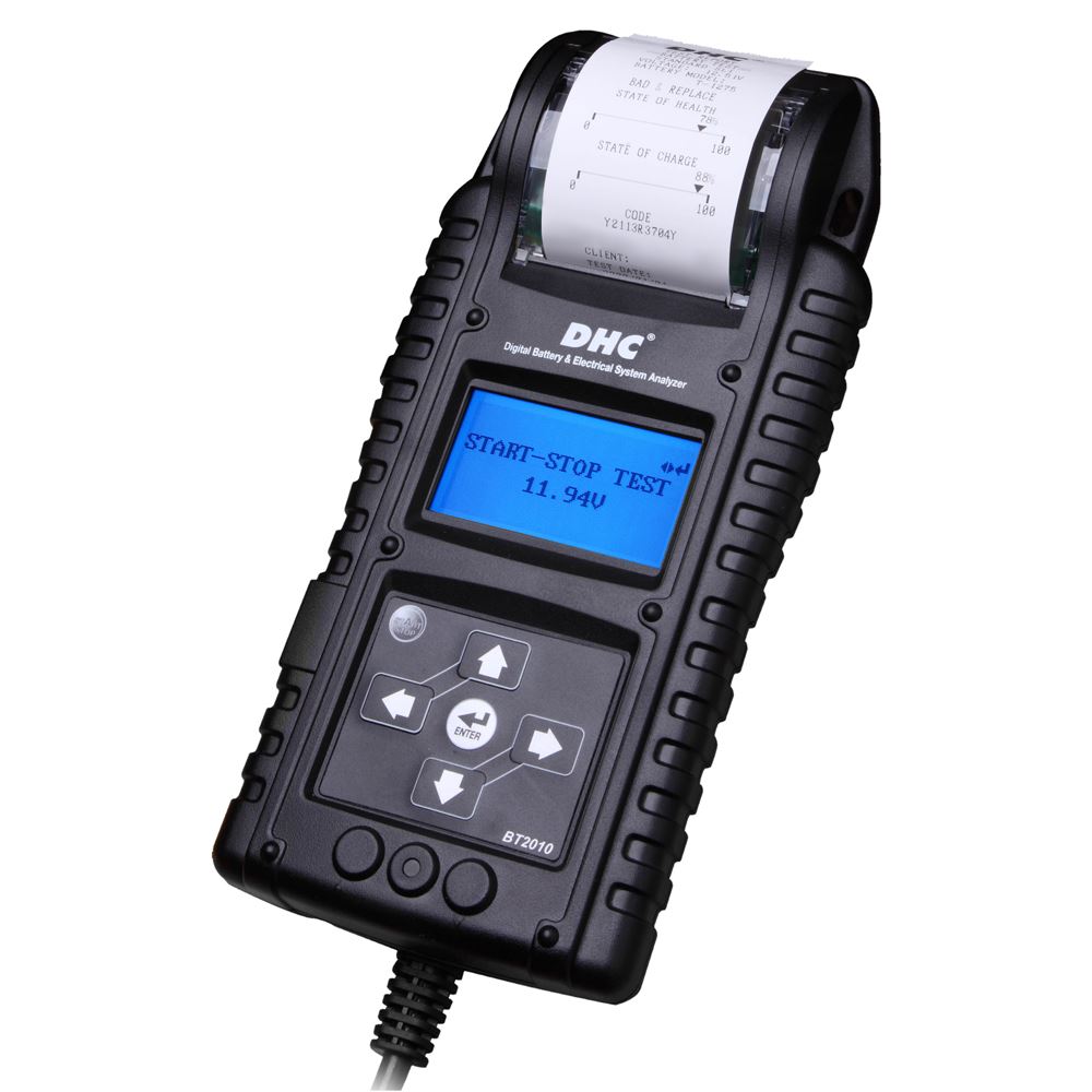 DHC 6V/12V Battery Tester 12V/24V Built In Printer