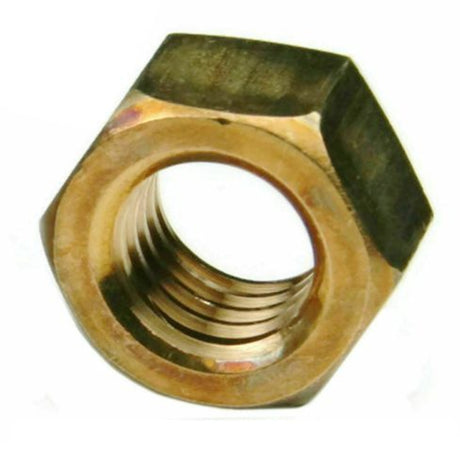 Guest Bronze Dynaplate Nut 1/4-20 Gold Plated - PROTEUS MARINE STORE