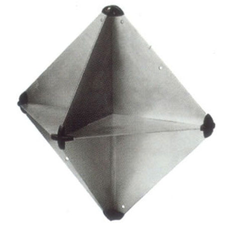 Echomax EMO18 18 Octahedral flat pack Radar Reflector" - PROTEUS MARINE STORE