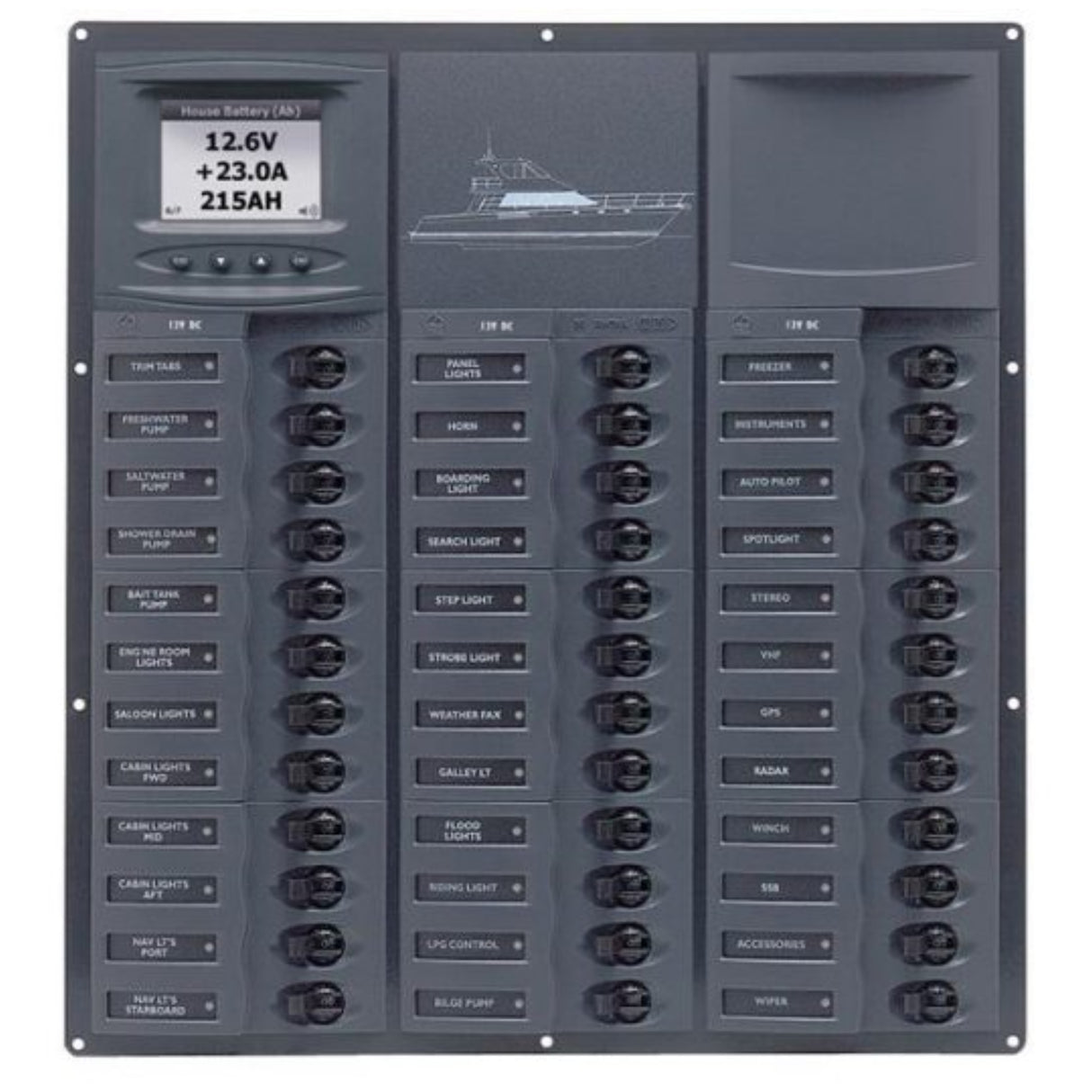 BEP Backlight Resistor 12V to 24V for BEP 36-Way Circuit Breaker Panel - PROTEUS MARINE STORE