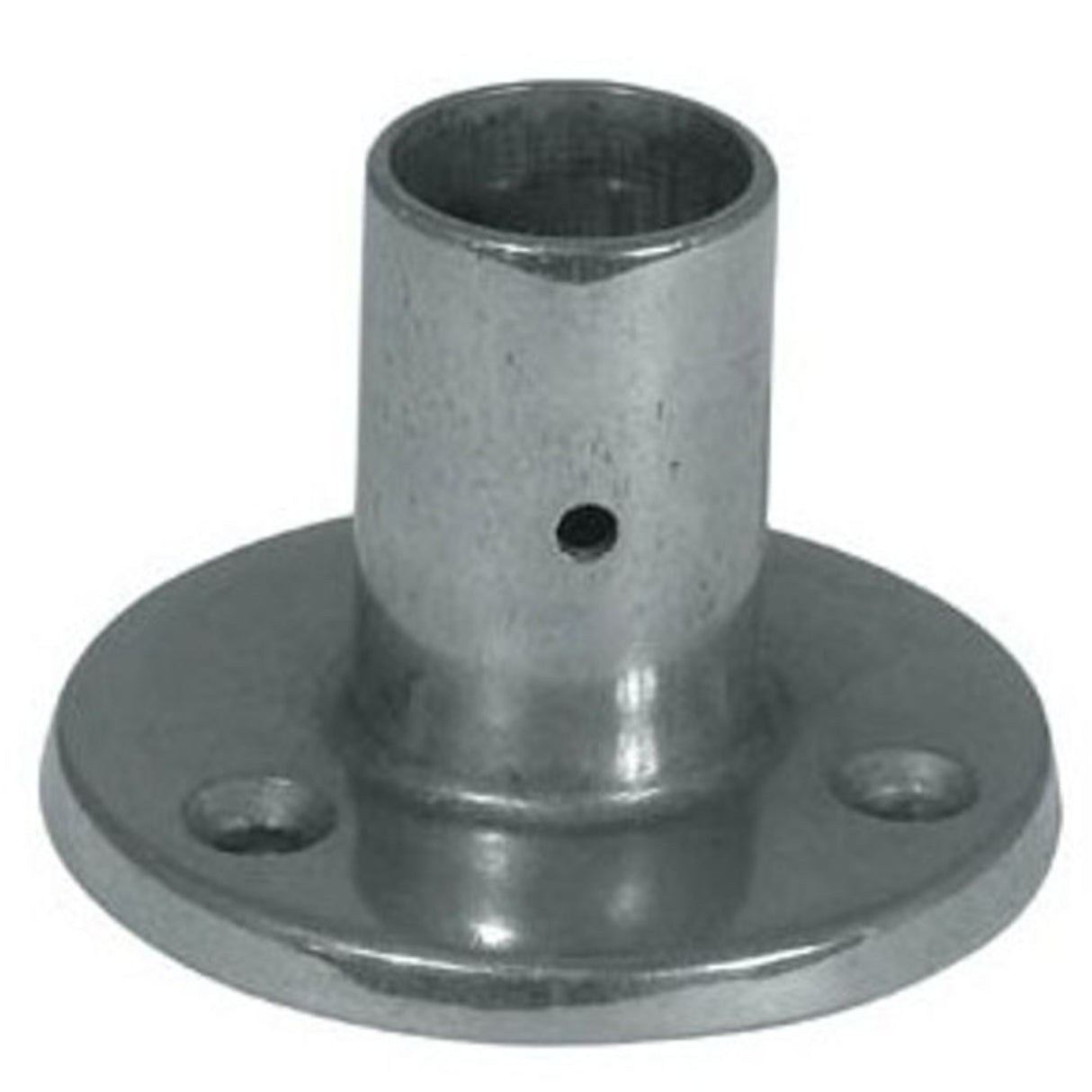 AG Flagpole Socket Chrome 65 x 22mm ID Vertical - PROTEUS MARINE STORE