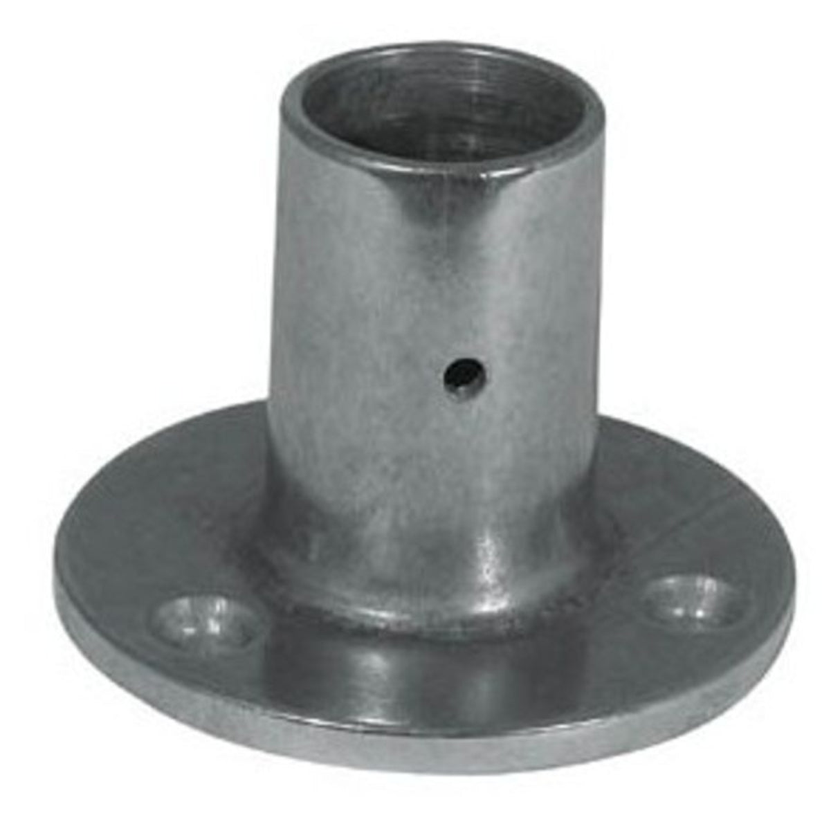 AG Flagpole Socket Chrome 70 x 25mm ID Vertical - PROTEUS MARINE STORE