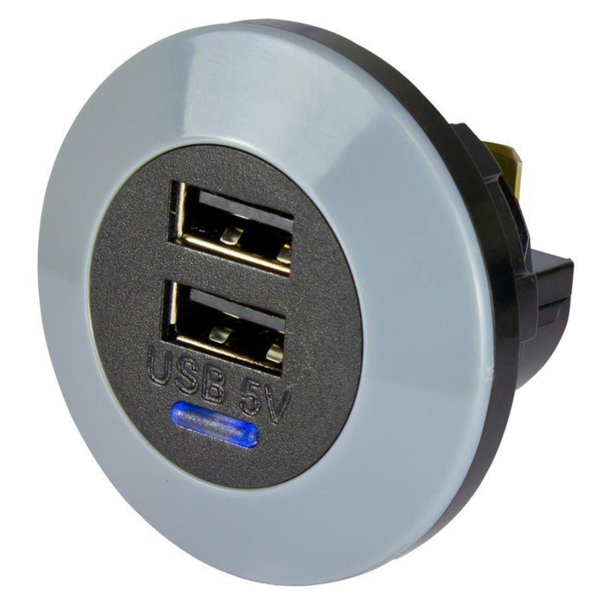 Alfatronix Powerverter Double USB Power Outlet - Front Fit - 2 x 1.5A