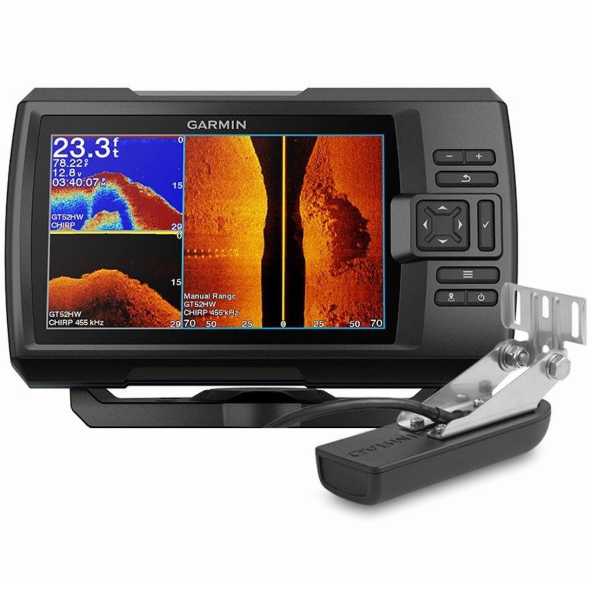 Garmin Striker Vivid 7sv Fishfinder & GT52HW-TM Transducer - PROTEUS MARINE STORE