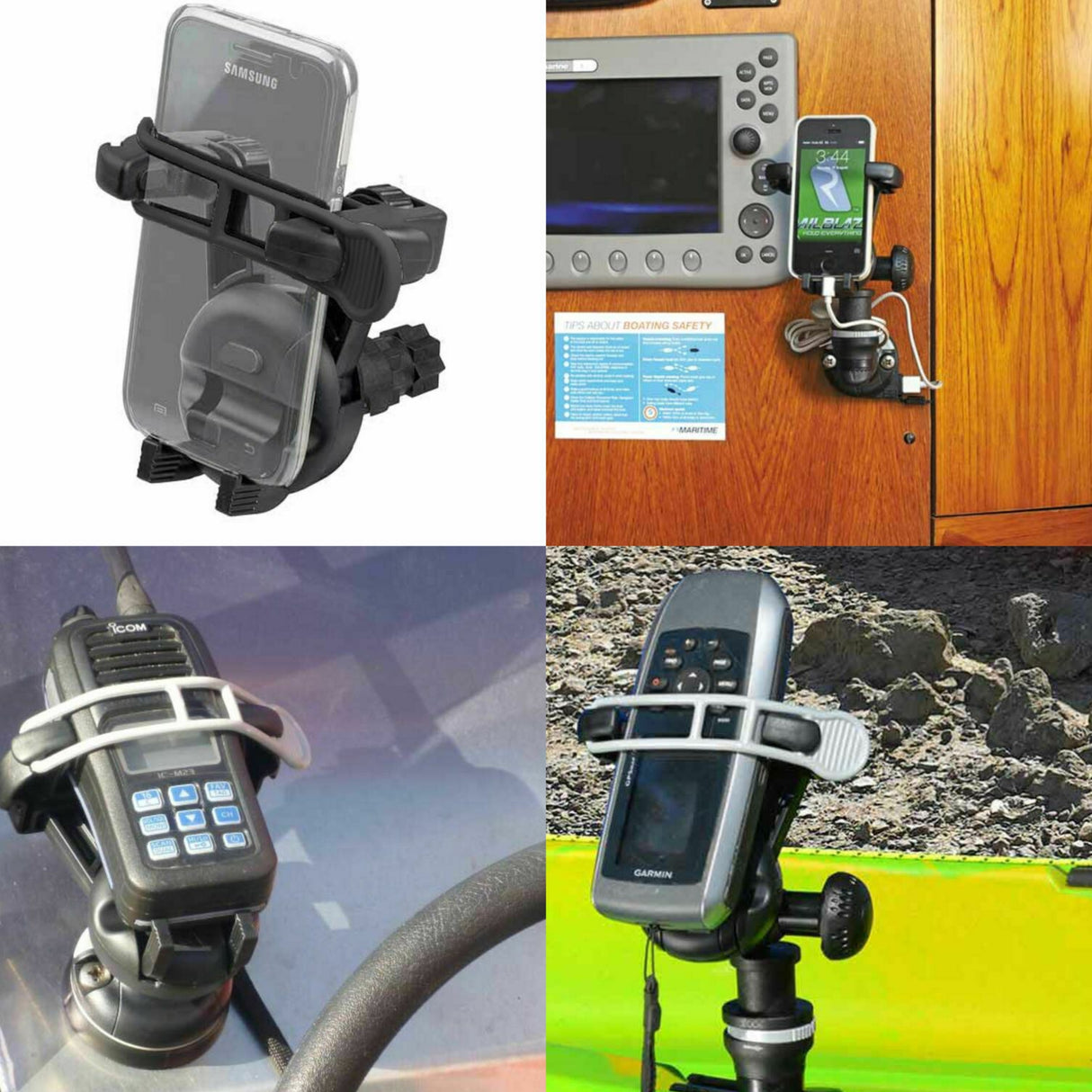 Railblaza Adjustable Mobi Device Holder - PROTEUS MARINE STORE