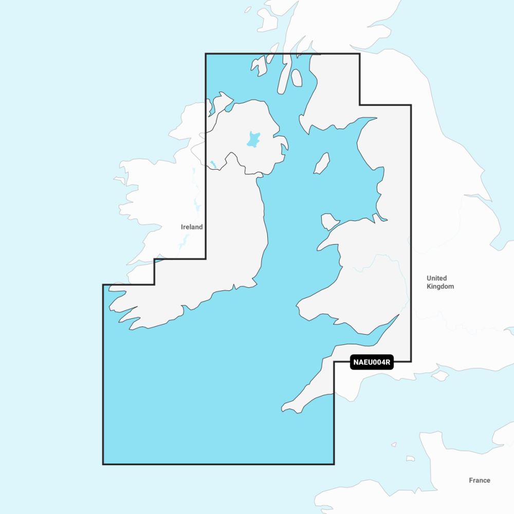 Navionics+ Regular Chart: EU004R -  Irish Sea - PROTEUS MARINE STORE