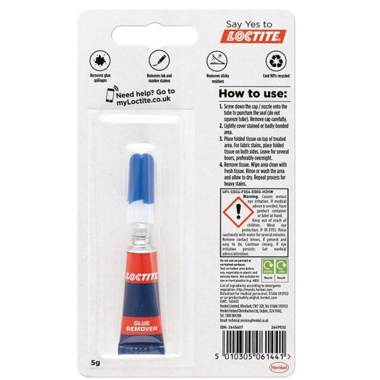 Loctite Glue Remover 5g - PROTEUS MARINE STORE