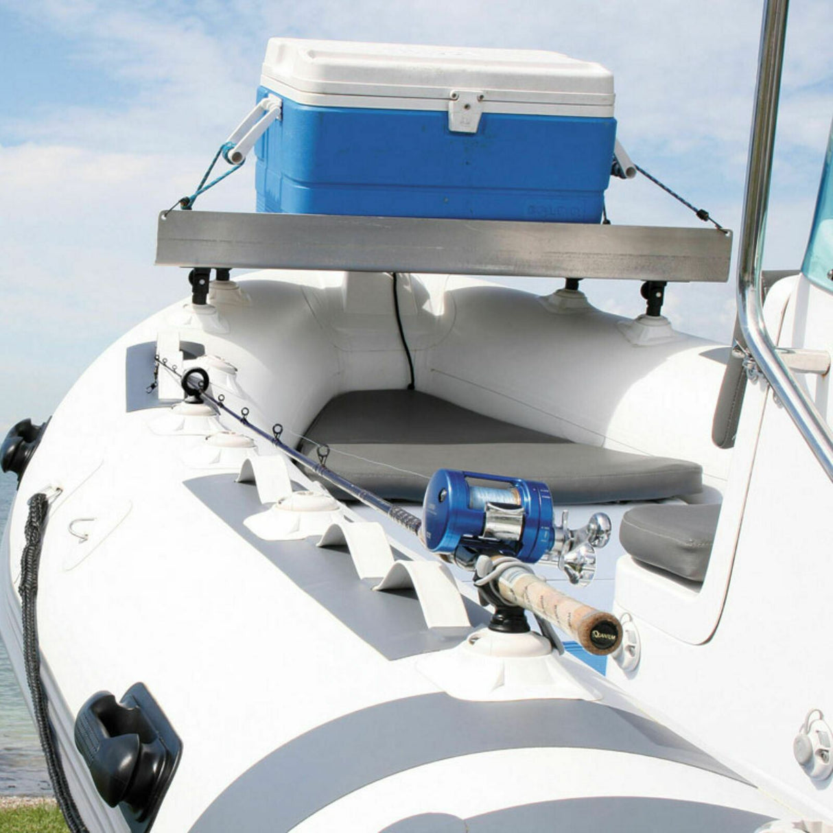 Railblaza RibPort inc 3M VHB - White - PROTEUS MARINE STORE