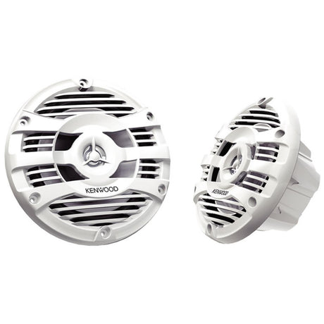 Kenwood KFC-1653MRW 2 Way Marine Boat Flush Mount Coaxial Speaker - PROTEUS MARINE STORE