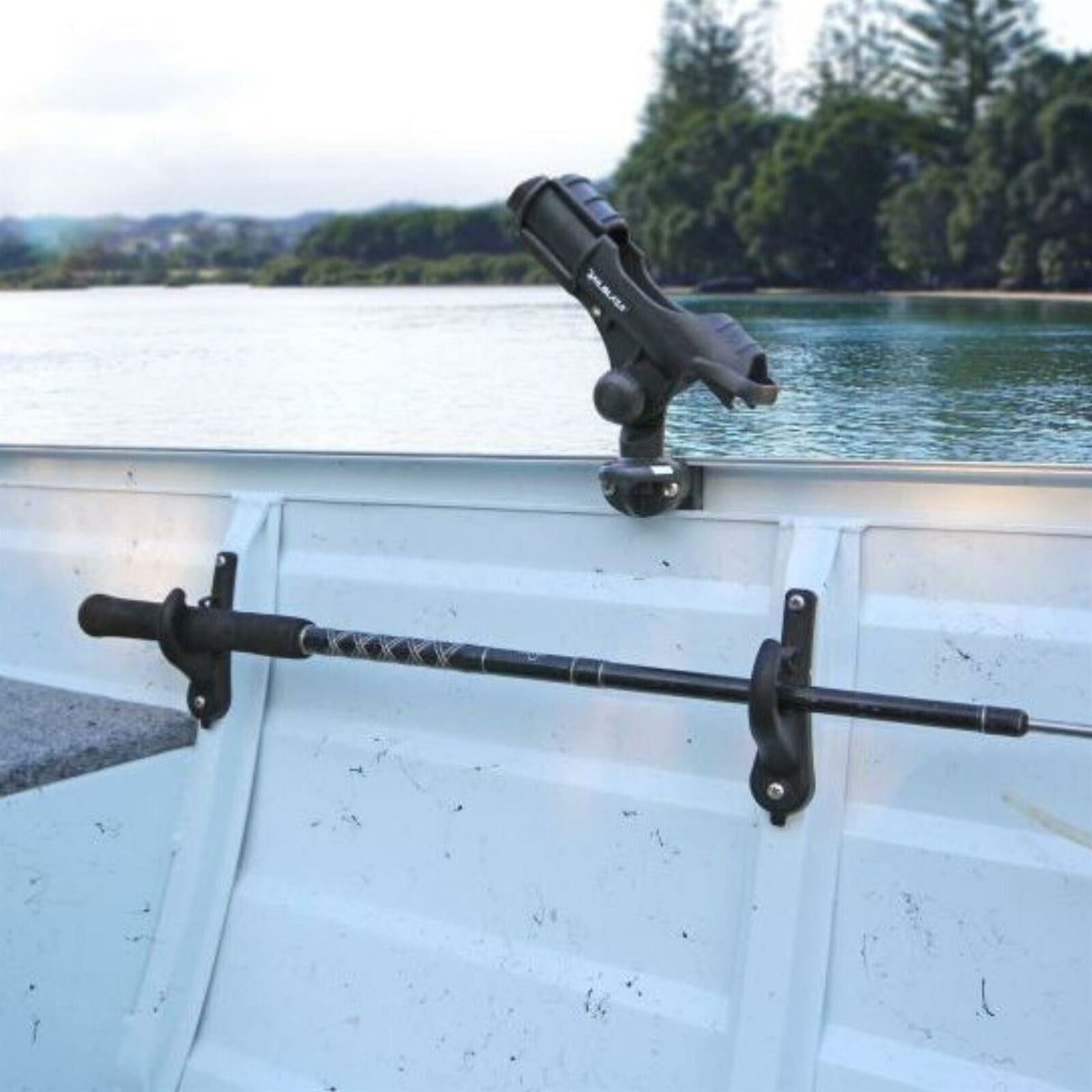 Railblaza RodRak Pole Holder - Black - PROTEUS MARINE STORE