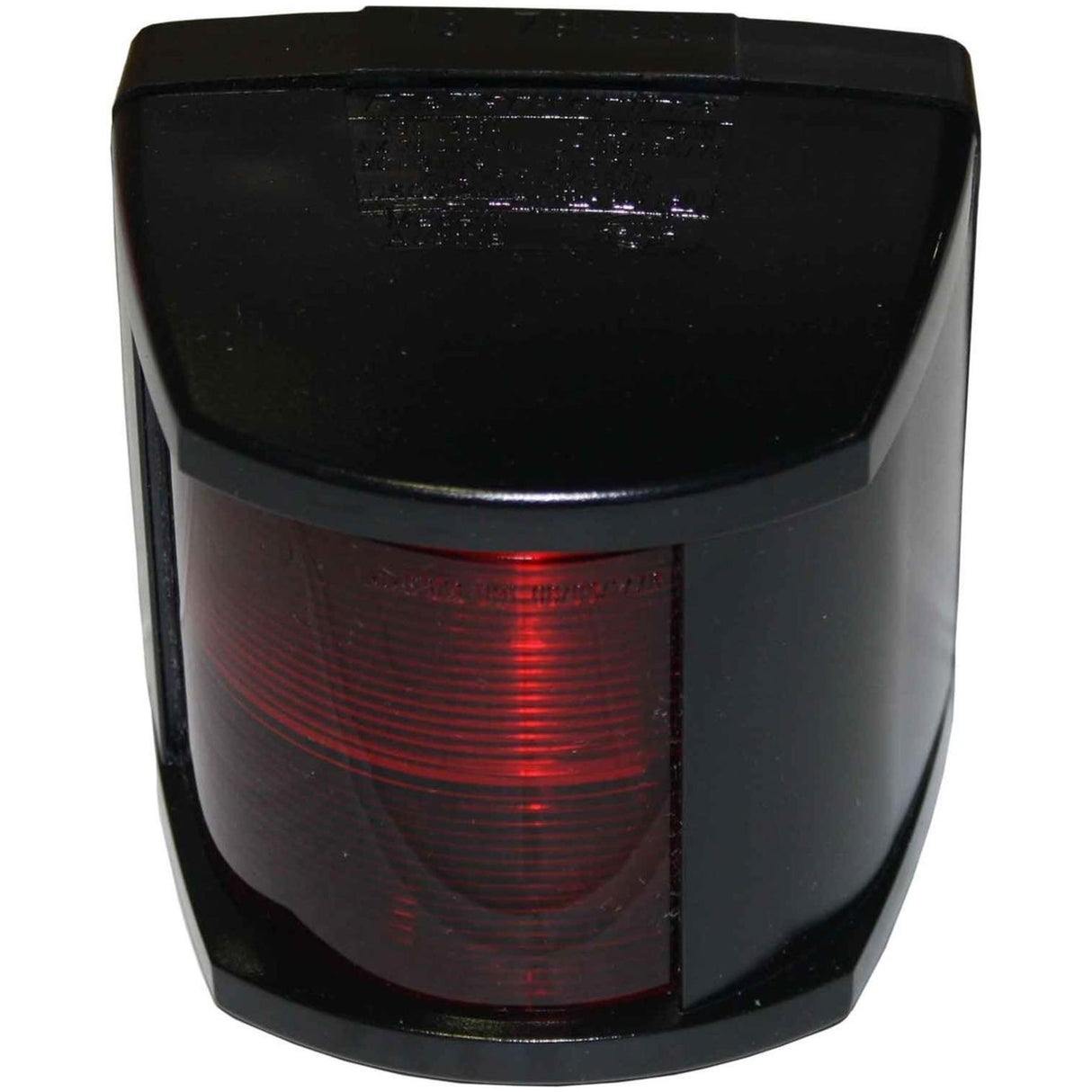 Hella 2984 Port Red Navigation Light (Black Case / 12V / 25W)