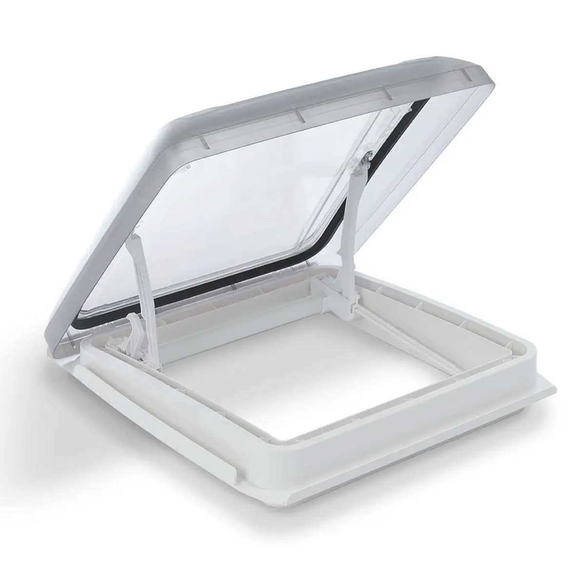 MPK VisionStar M Pro Vented Rooflight 400 x 400mm Signal White Roof for Caravan