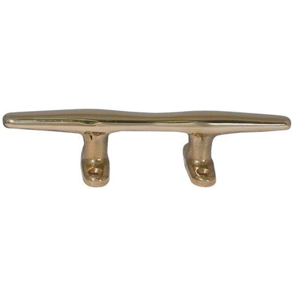AG Cleat Streamline Brass 200mm (Single) - PROTEUS MARINE STORE