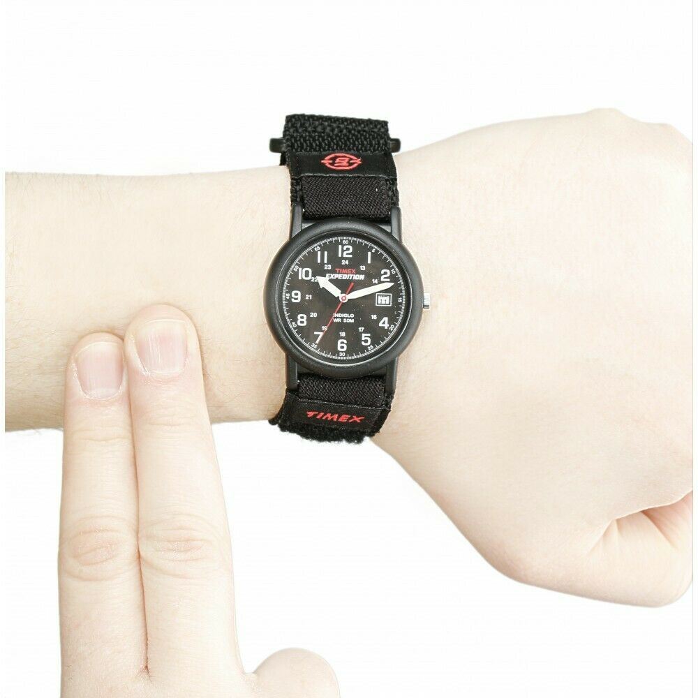 Expedition Camper Black Faststrap Watch