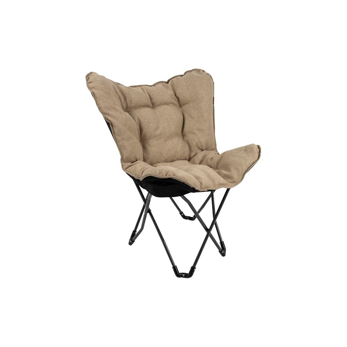 Bo-Camp Urban Collection Butterfly Chair Grainger M Beige