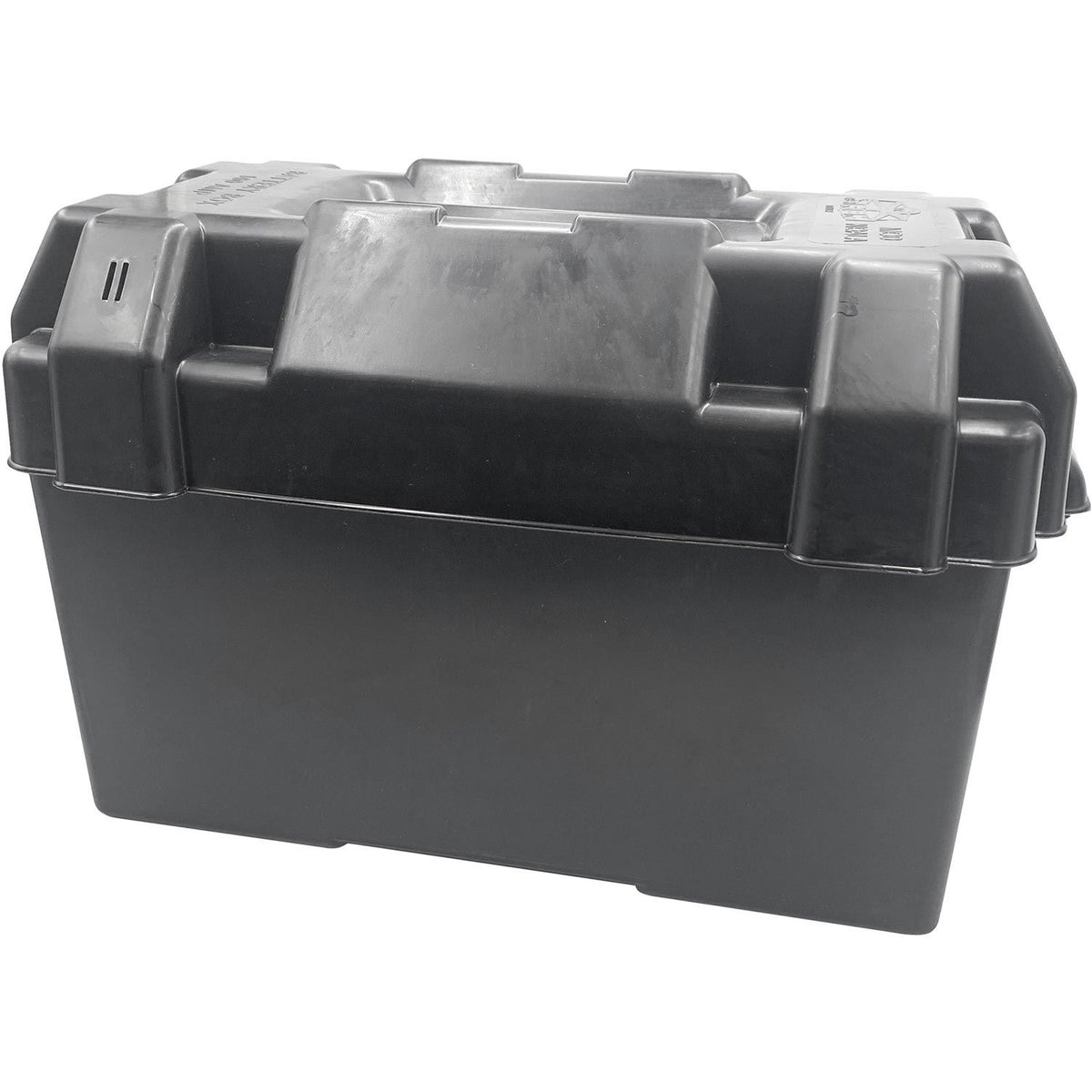 Trem Large Black Marine Grade Battery Box Only for Marine Boats, 200 x 410 x 250mm, N0141250