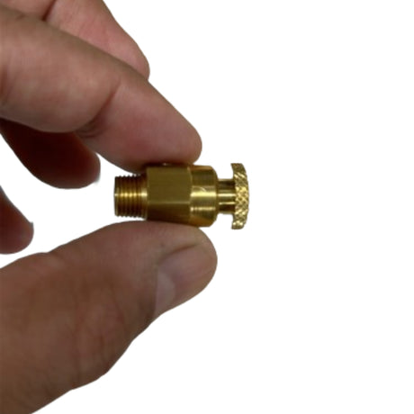 AG Drain Cock Solid Brass Needle Ball Valve 1/8" BSP