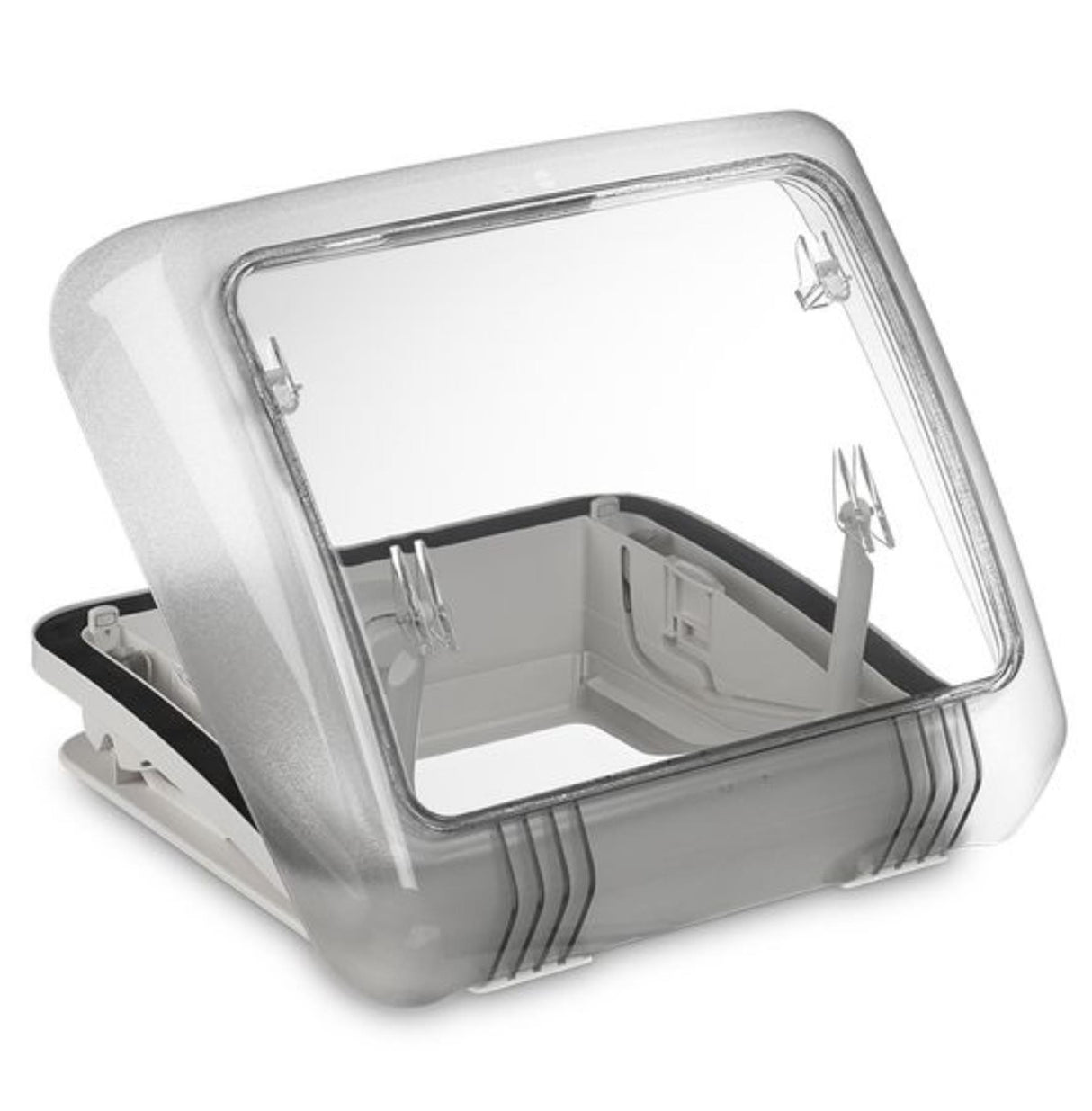 Dometic Micro Heki 280mm x 280mm Roof Window with Flyscreen & Forced Ventilation