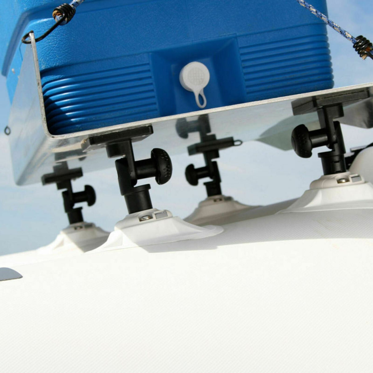 Railblaza RibPort inc 3M VHB - White - PROTEUS MARINE STORE