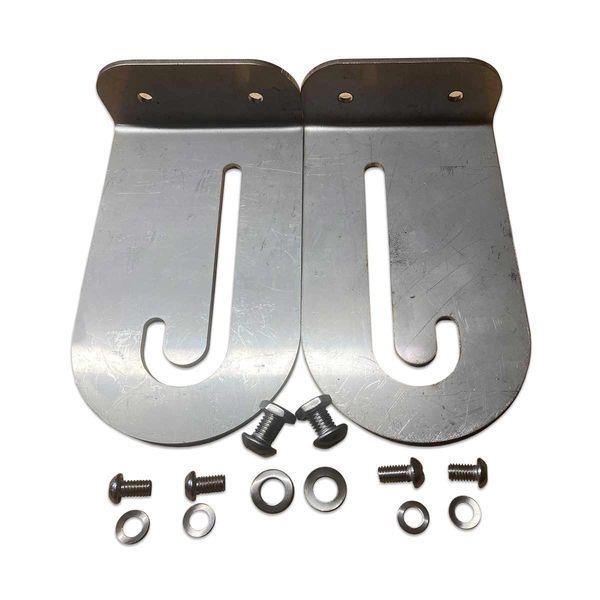AG Adjustable Solar Panel Brackets (Pair / 152mm x 76mm)