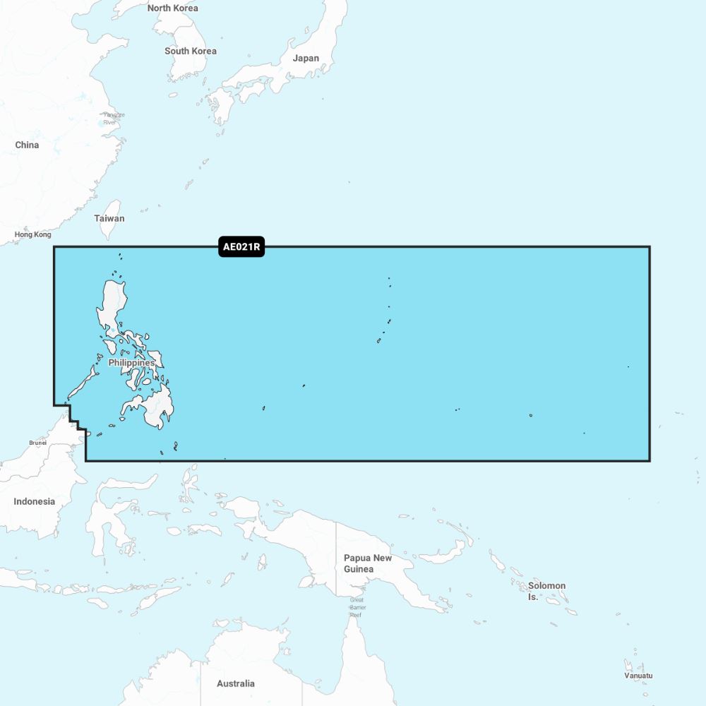Garmin Navionics + Chart: AE021R - Philippines - PROTEUS MARINE STORE
