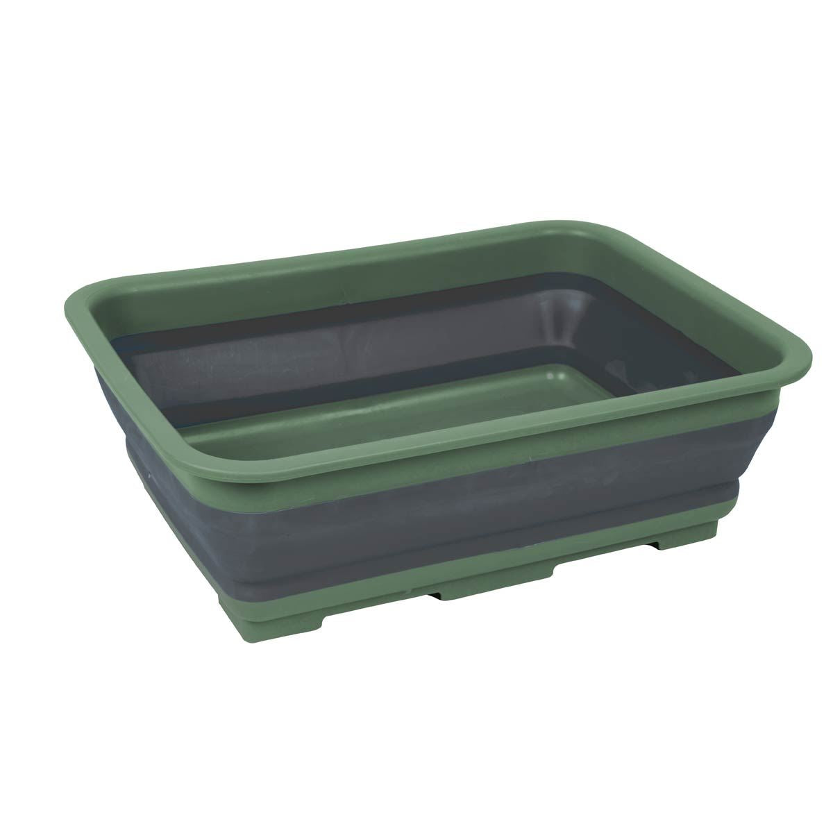 Bo-Camp Washing Bowl Foldable Silicon 7L Blue