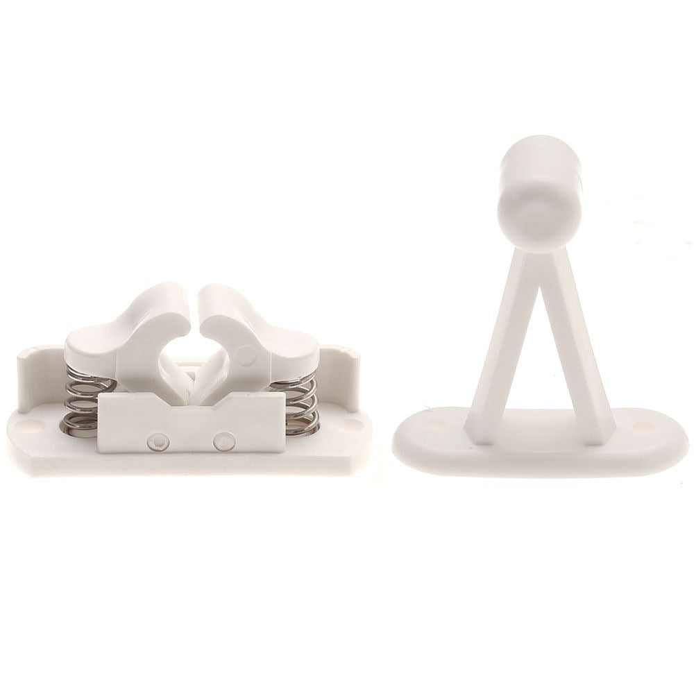 AG Viva Door Catch Sprung White
