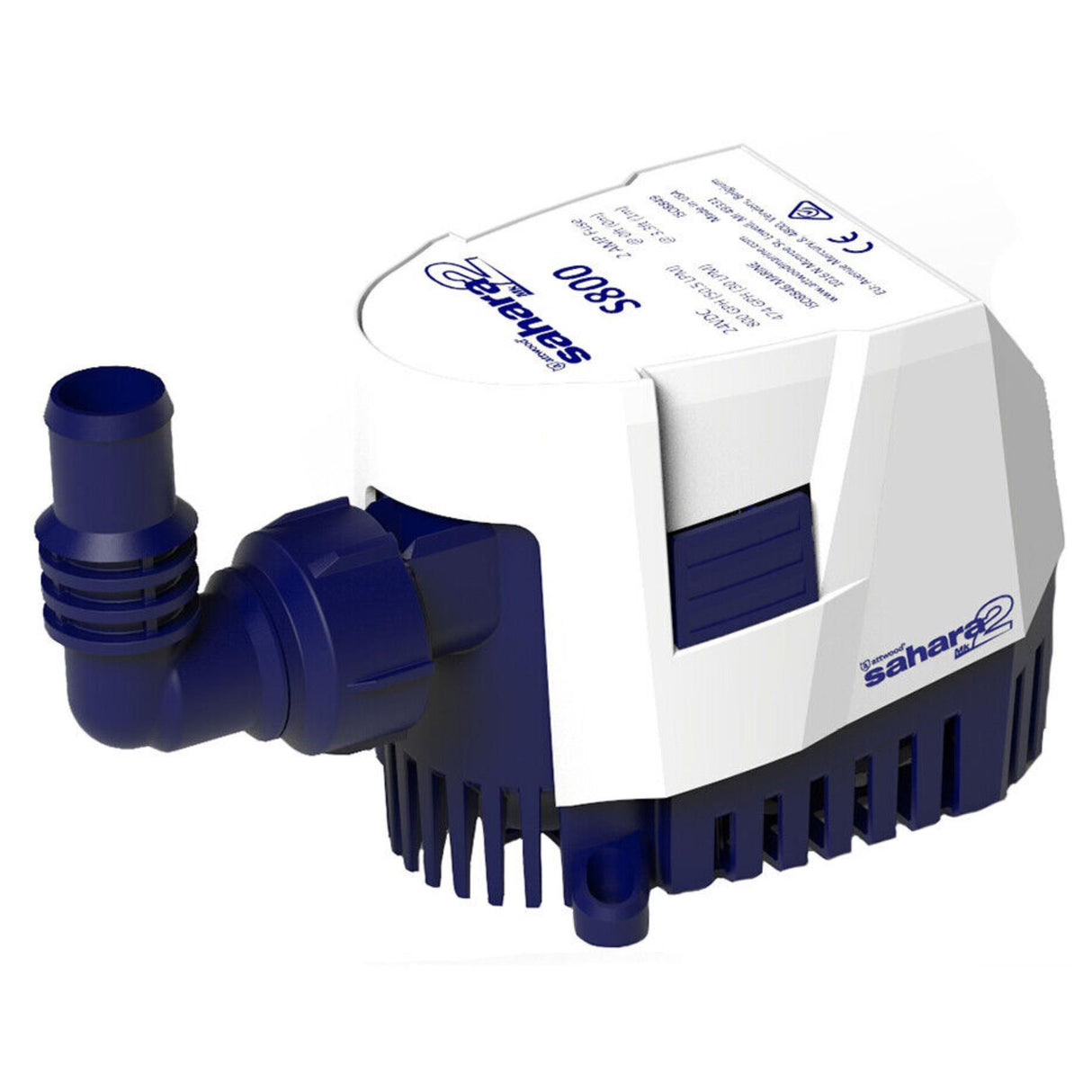 Attwood Sahara MK2 500 12V NRV 19/25mm Barb - PROTEUS MARINE STORE