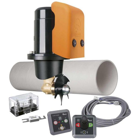 Quick BTQ185 Thruster Kit 65KGF 12V (Joy Panel, 6M Loom, 750mm GRPT) - PROTEUS MARINE STORE