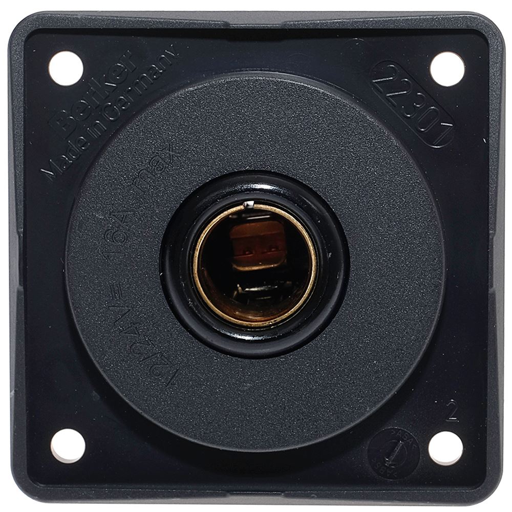 Single Pole Socket Anthracite (21223A)