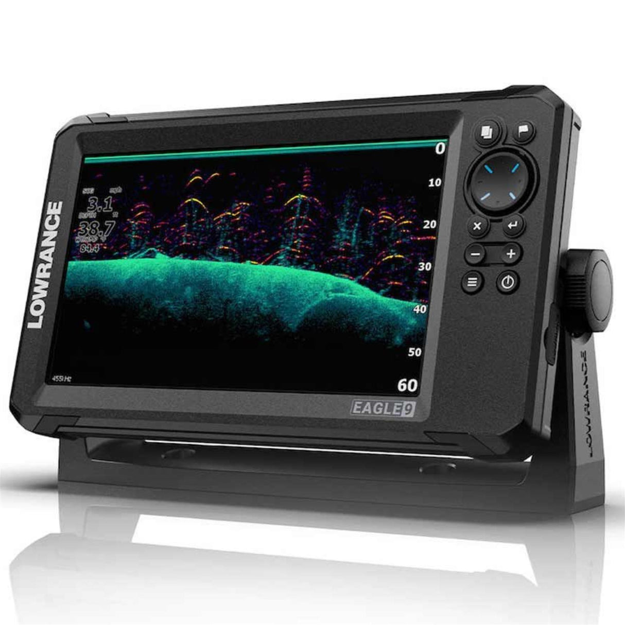 Lowrance Eagle 9 Fishfinder/ Chartplotter Only - Pre-loaded Worldwide Basemap, No Transducer