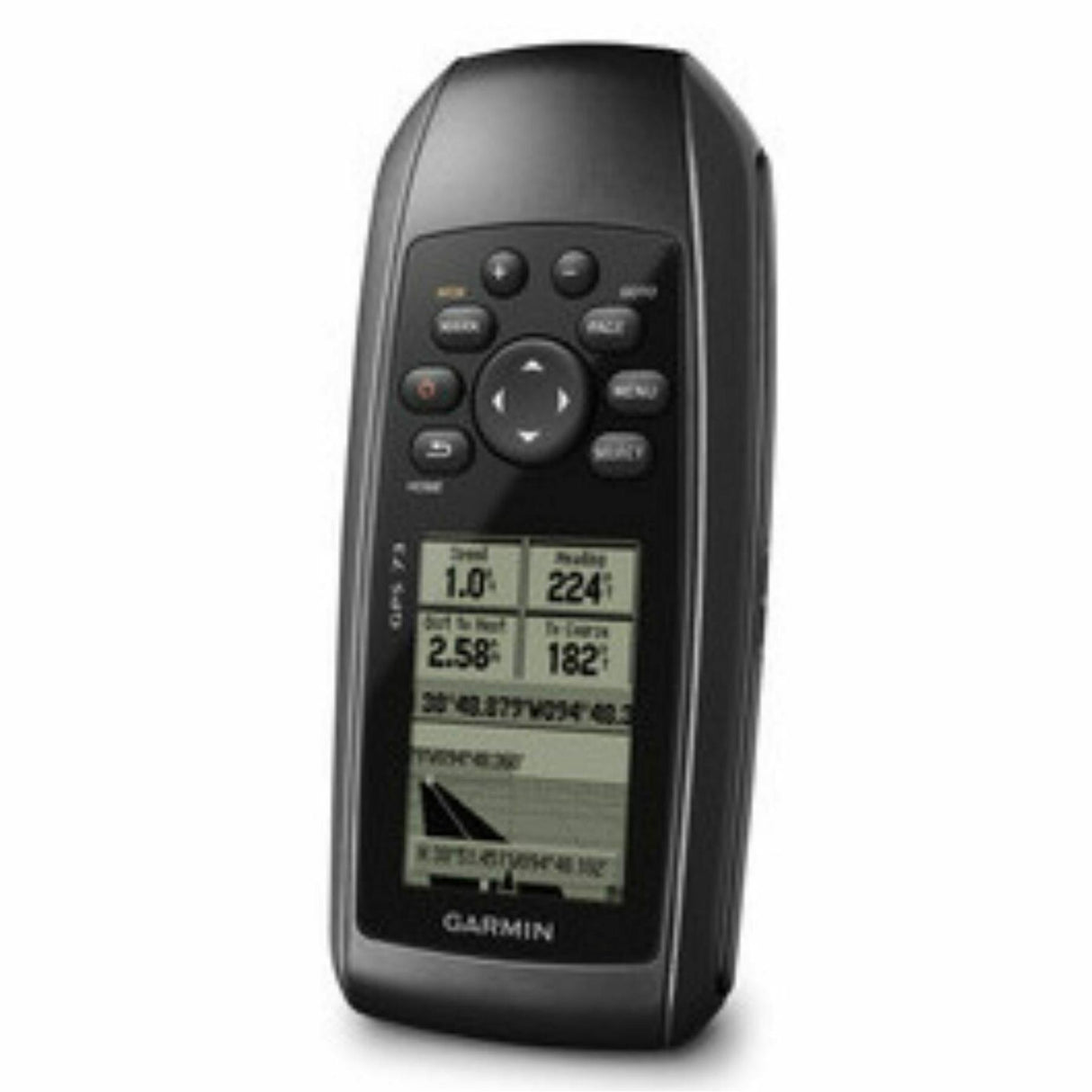Garmin GPS 73 Marine Handheld GPS Navigator, SailAssist/ Floating, IPX7 Waterproof