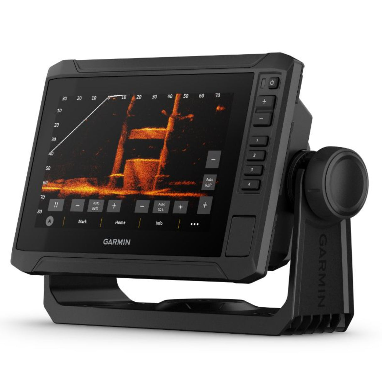 Garmin ECHOMAP UHD2 Touch 75sv Chartplotter Only with Preloaded Nav+ UK, Ireland & Netherlands Charts - Without Transducer