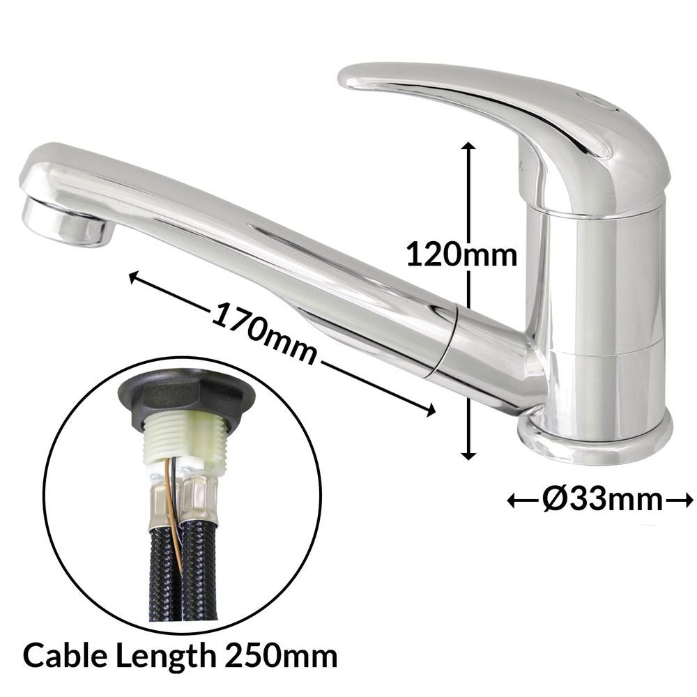 Roma Chrome Mixer Tap