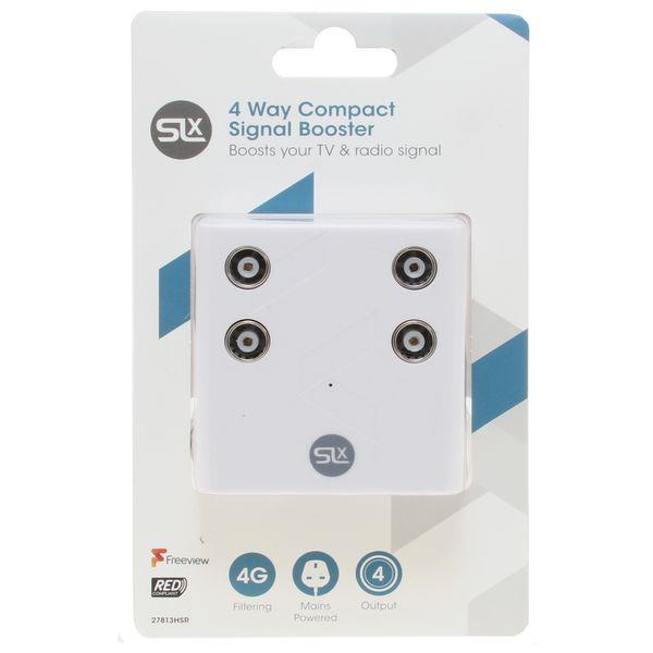 4-Way TV Signal Booster