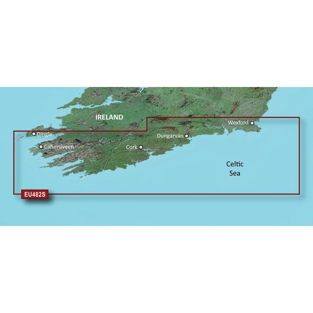 Garmin BlueChart G3 Vision Small Area - VEU482S - Wexford - Dingle Bay - PROTEUS MARINE STORE