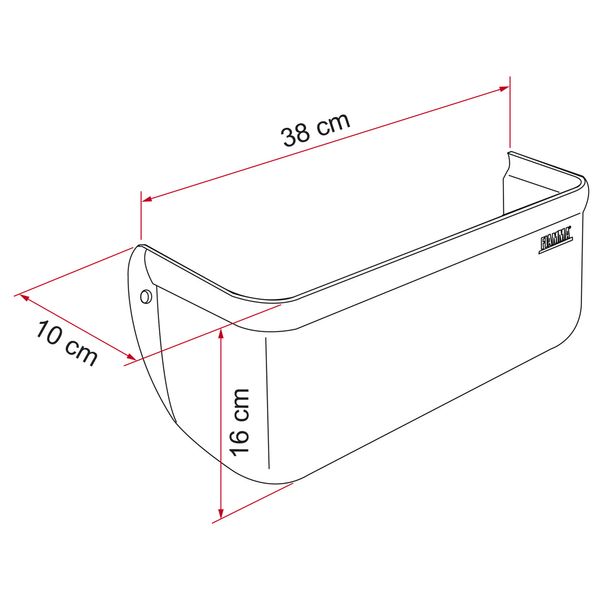 Fiamma Pocket XL Grey (03284-01-)