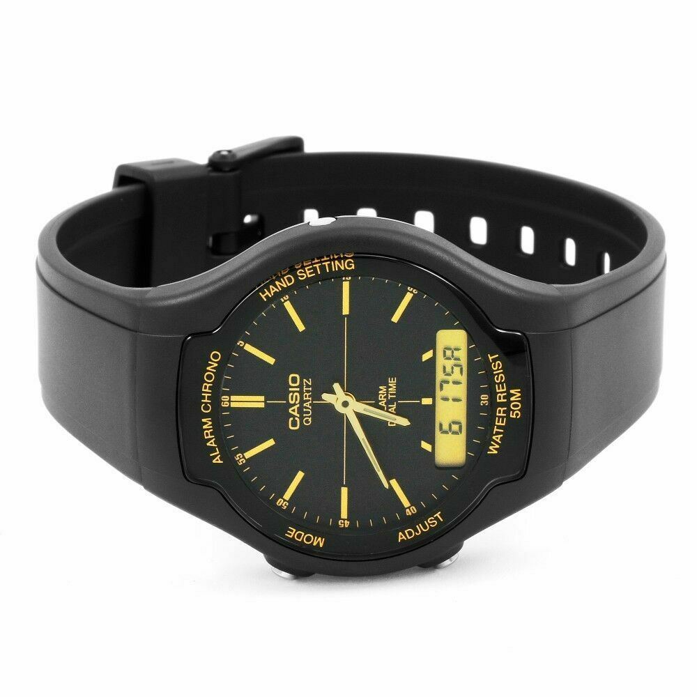 Men's Dual Display Watch - Black