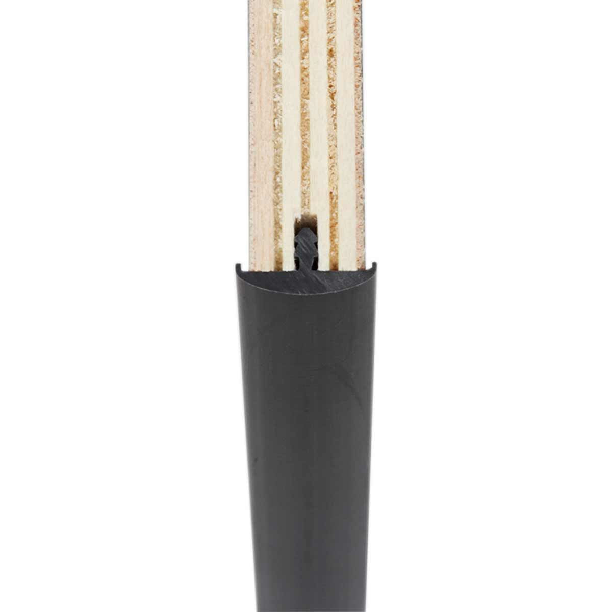 Double Lipped T-Trim Black 50m Roll