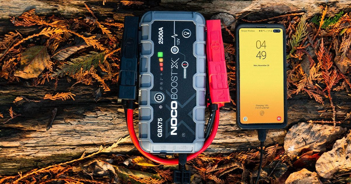 Noco GBX75 UltraSafe Jump Starter 2500A 12V Boost X