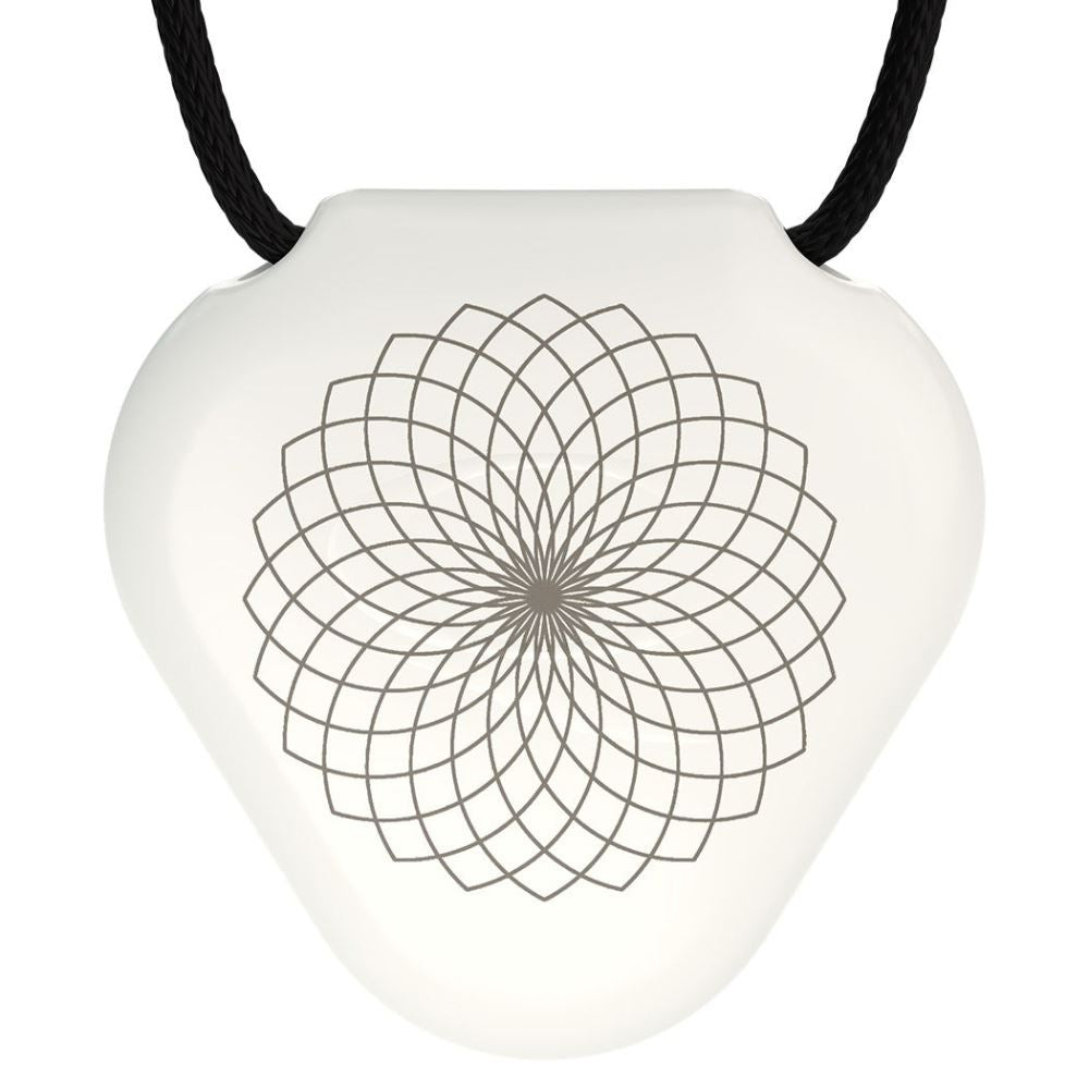 Q-Link SRT-3 White Lotus Flower Pendant - PROTEUS MARINE STORE