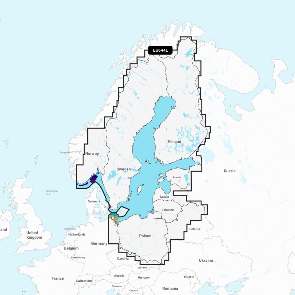 Garmin Navionics Vision+ Chart: EU644L - Baltic Sea - PROTEUS MARINE STORE