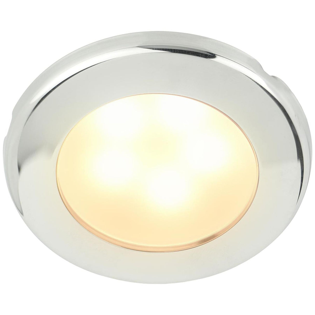Hella EuroLED 75 Low Profile Round Light (SS Case / Warm White + Red)