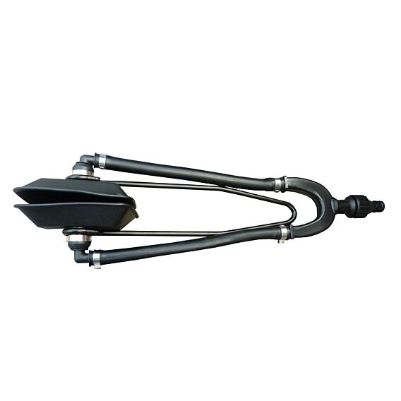 Outboard double motor flusher