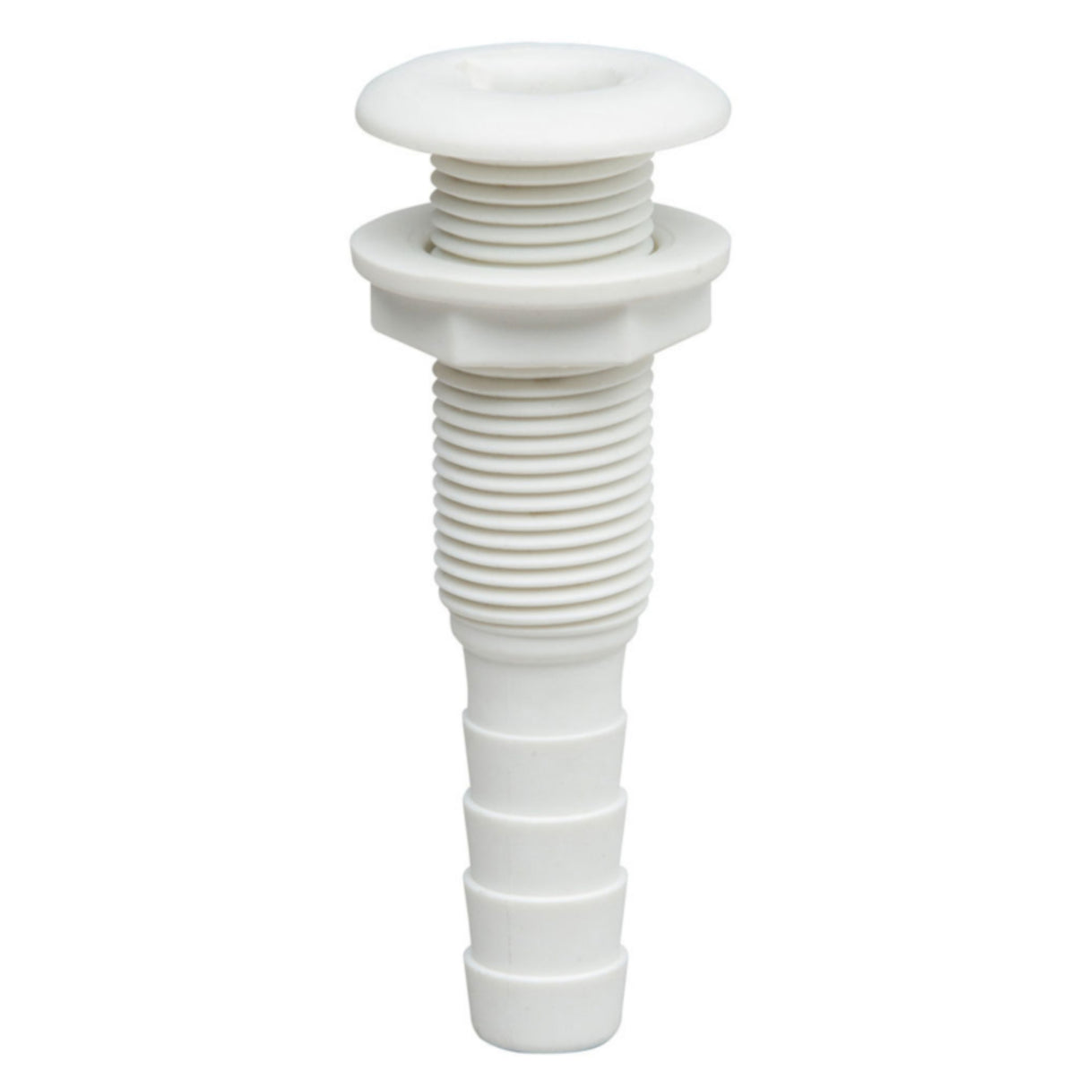 Can Plastic Skin Fitting with 3/4" Hose Connector - White - BS2352