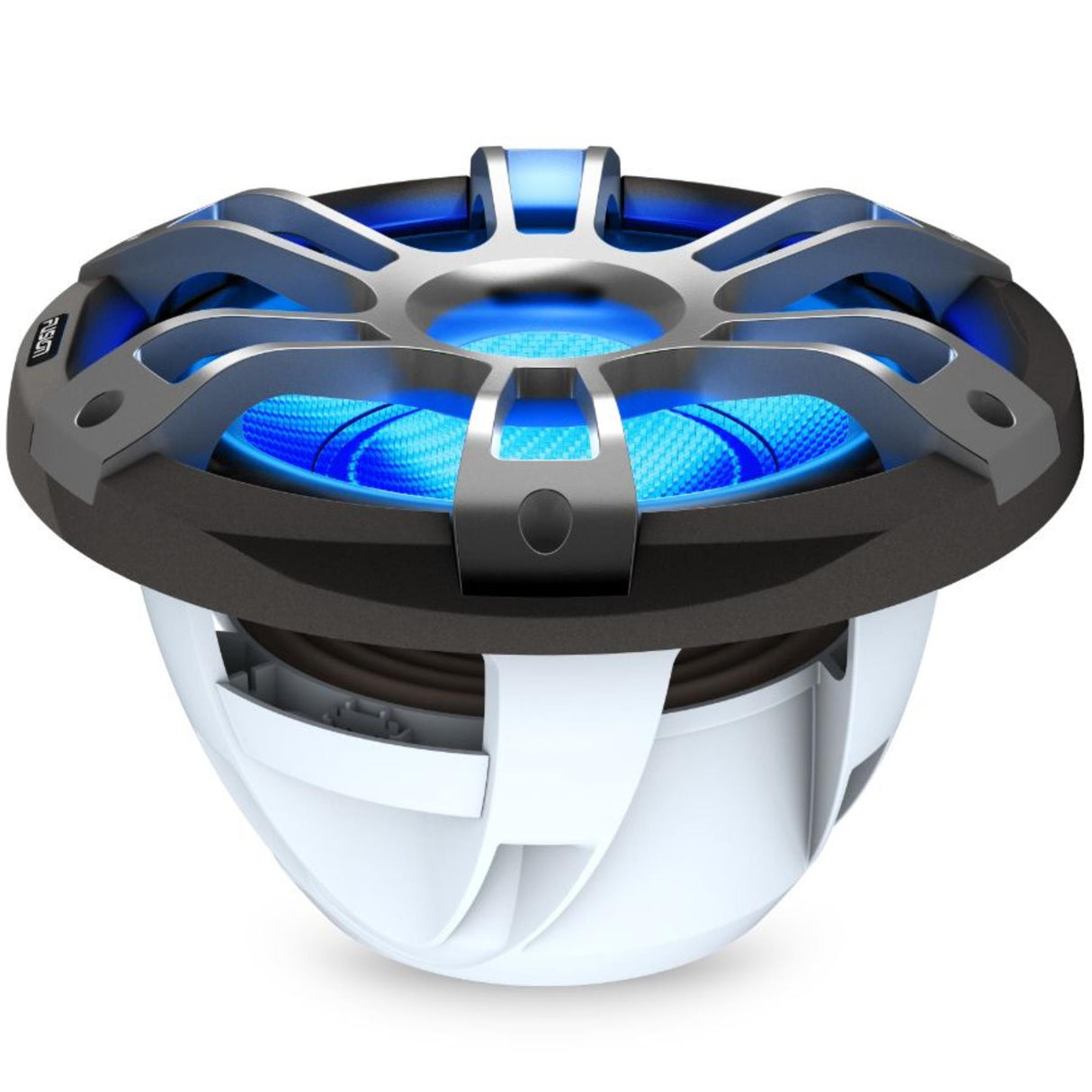 Fusion SG-SL103SPG 10" 3i CRGBW LED Subwoofer 600W - Sports Grey - PROTEUS MARINE STORE