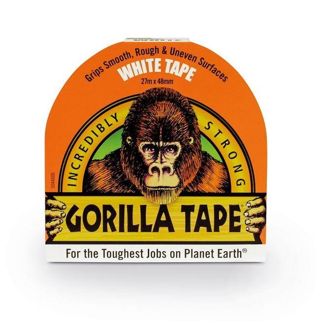 Gorilla Tape White 48mm x 27m – PROTEUS MARINE