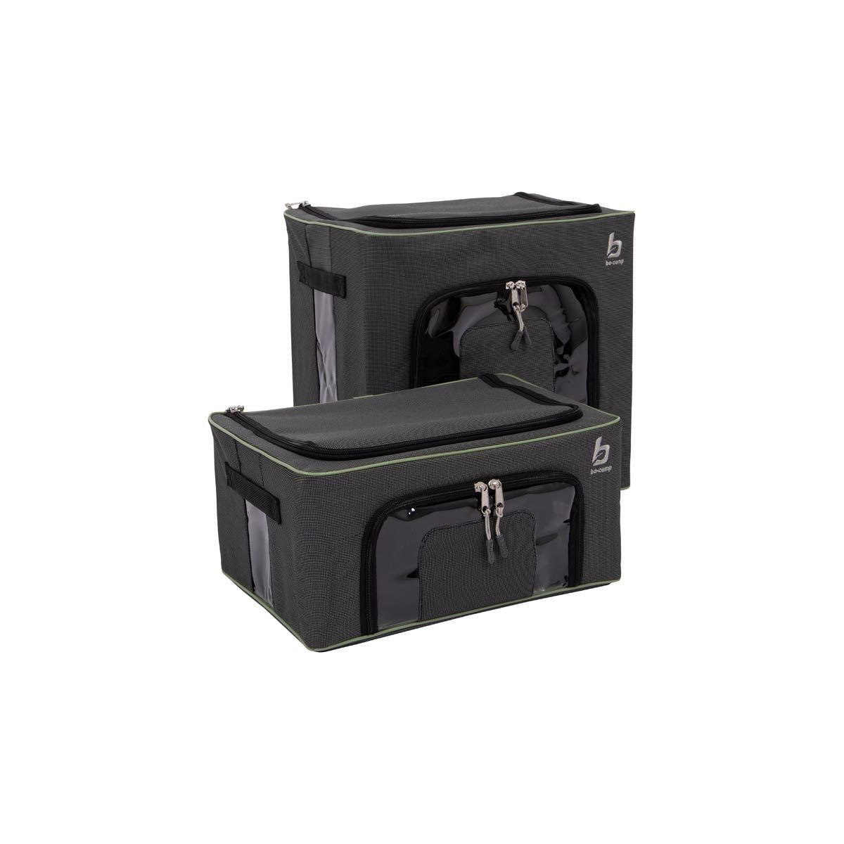 Bo-Camp Storage Box Foldable 2 Pieces 2 Sizes